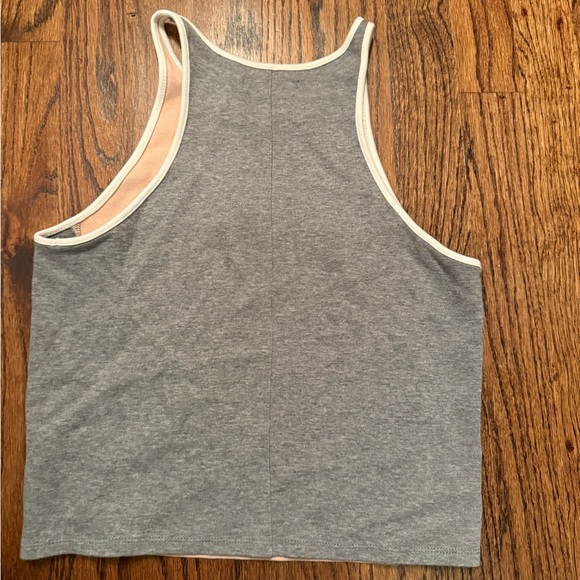 Madewell Offline Tank Top in Colorblock Dusty Blush Size XS - Picture 5 of 6